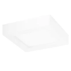 LED Deckenleuchte - viereckig - 12W entspricht 55W - Warmweiß 3000K