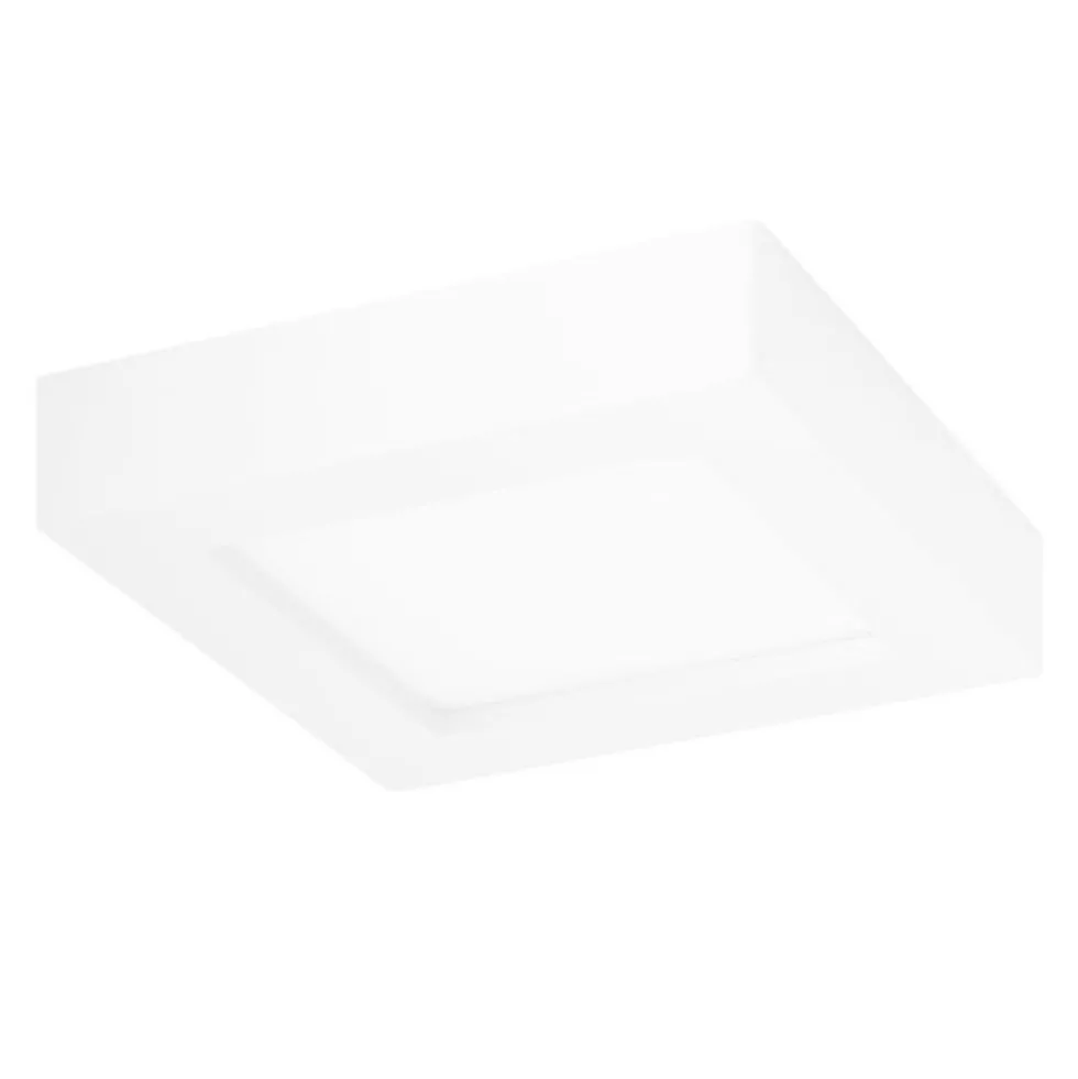 LED Deckenleuchte - viereckig - 18W entspricht 90W - Tageslichtweiß 6500K
