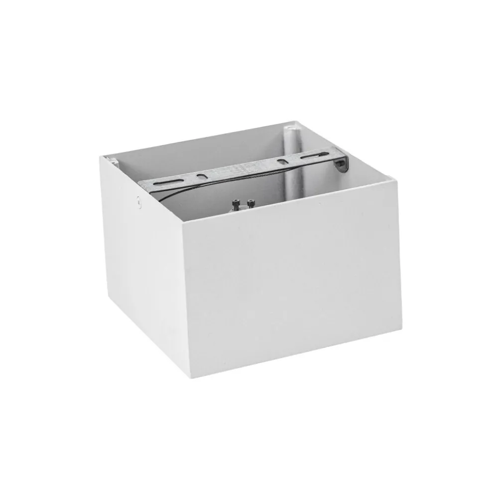 LED Deckenspot - AR111 GU10 230V - matt Weiß viereckig - exkl. LED Spot
