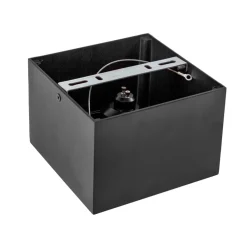 LED Deckenspot - AR111 230V - Mattschwarz viereckig - exkl. LED Spot