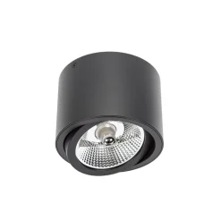 LED Deckenspot AR111 230V – Matt Schwarz - exkl. LED Spot