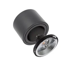 LED Deckenspot AR111 230V – Matt Schwarz - exkl. LED Spot