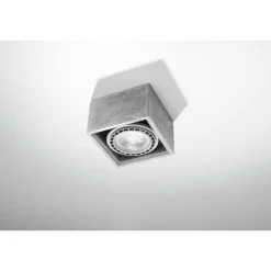 LED Deckenspot Beton QUATRO - 1 x GU10 AR111 Fassung - exkl. LED's