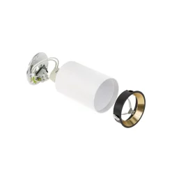 LED Deckenspot CHLOE MINI - 1x GU10 Fassung - Weiß/Gold