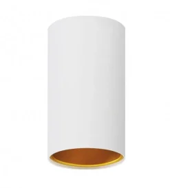 LED Deckenspot Chloe - Weiß matt Gold - GU10 Fassung