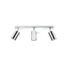 LED Deckenspot Chrom RING - 3 x GU10 Fassung - exkl. LED's