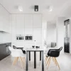 LED Deckenspot doppelt schwenkbar - Würfel Weiß - GU10 Fassung