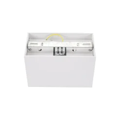 LED Deckenspot doppelt schwenkbar - Würfel Weiß - GU10 Fassung