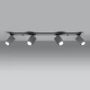 LED Deckenspot Grau MERIDA - 4 x GU10 Fassung - exkl. LED's
