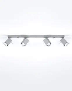 LED Deckenspot Grau MERIDA - 4 x GU10 Fassung - exkl. LED's