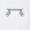 LED Deckenspot Grau MERIDA - 2 x GU10 Fassung - exkl. LED's