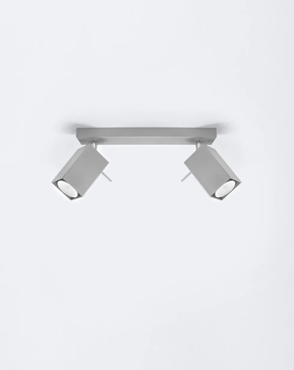 LED Deckenspot Grau MERIDA - 2 x GU10 Fassung - exkl. LED's