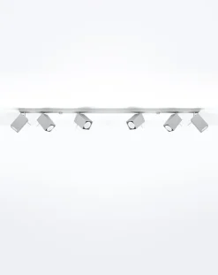 LED Deckenspot Grau MERIDA -6 x GU10 Fassung - exkl. LED's