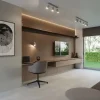 LED Deckenspot Grau RING - 3 x GU10 Fassung - exkl. LED's