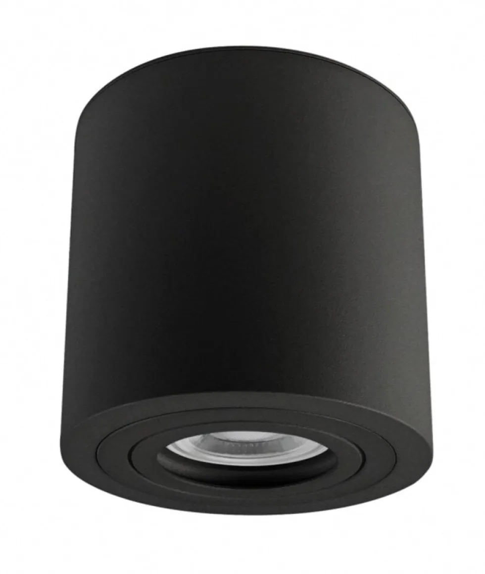 LED Deckenspot IP65 - Schwarz. - mit GU10 Fassung - LED Spot optional