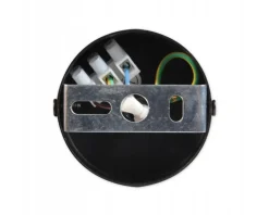 LED Deckenspot Mattschwarz - 1 verstellbare GU10 Fassung für LED Spot - exkl. LED Spot