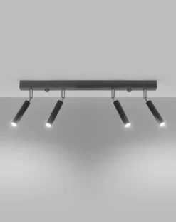 LED Deckenspot Schwarz Eyetech - 4 x G9 Fassung - exkl. LED's
