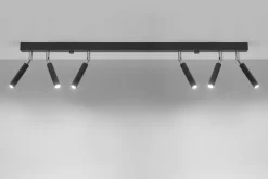 LED Deckenspot Schwarz Eyetech - 6 x G9 Fassung - exkl. LED's