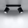 LED Deckenspot Schwarz MERIDA - 2 x GU10 Fassung - exkl. LED's