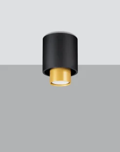 LED Deckenspot Schwarz NESI - 1 x GU10 Fassung - exkl. LED's
