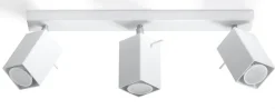LED Deckenspot Weiß MERIDA - 3 x GU10 Fassung - exkl. LED's