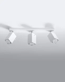LED Deckenspot Weiß MERIDA - 3 x GU10 Fassung - exkl. LED's