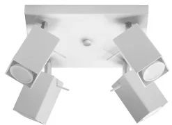 LED Deckenspot Weiß MERIDA - 4 x GU10 Fassung - exkl. LED's