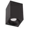 LED Deckenspot - Würfel Mattschwarz 95x95x138 mm - exkl. LED Spot