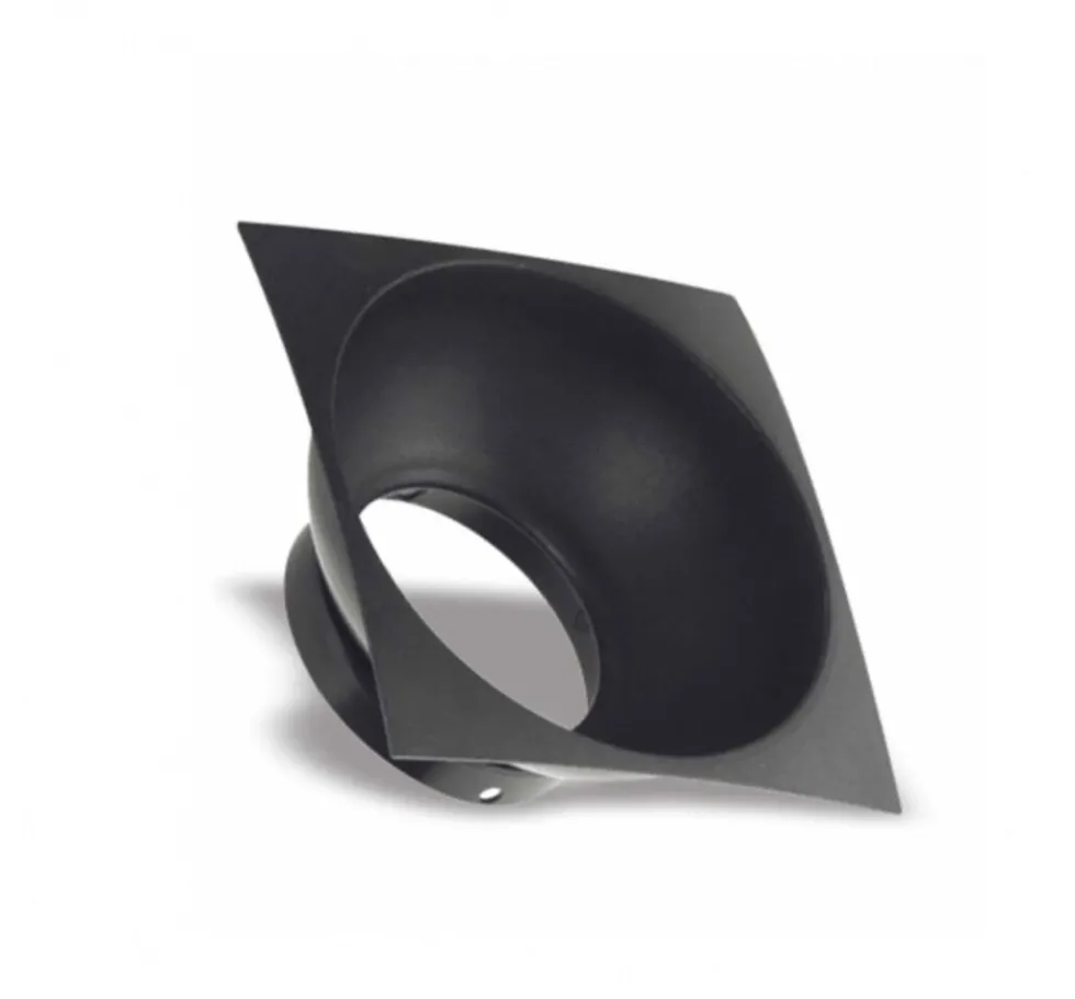 LED Deckenspot - Würfel Mattschwarz 95x95x138 mm - exkl. LED Spot