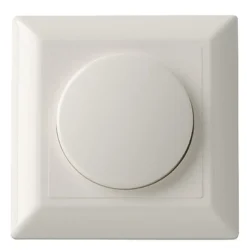 LED Dimmer Abdeckrahmen / Abdeckplatte Klassisch - 84x84mm