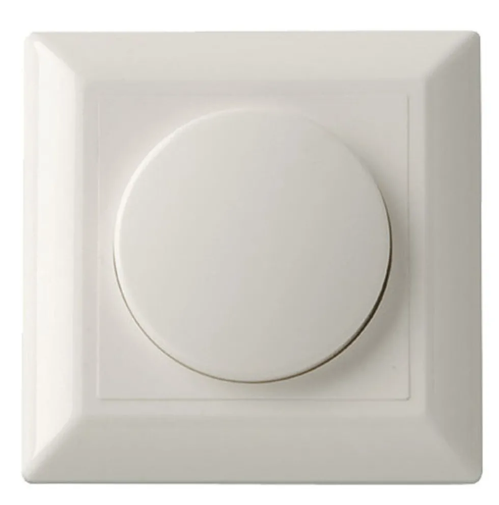 LED Dimmer Abdeckrahmen / Abdeckplatte Klassisch - 84x84mm