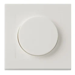 LED Dimmer Abdeckrahmen / Abdeckplatte Modern - 84x84mm