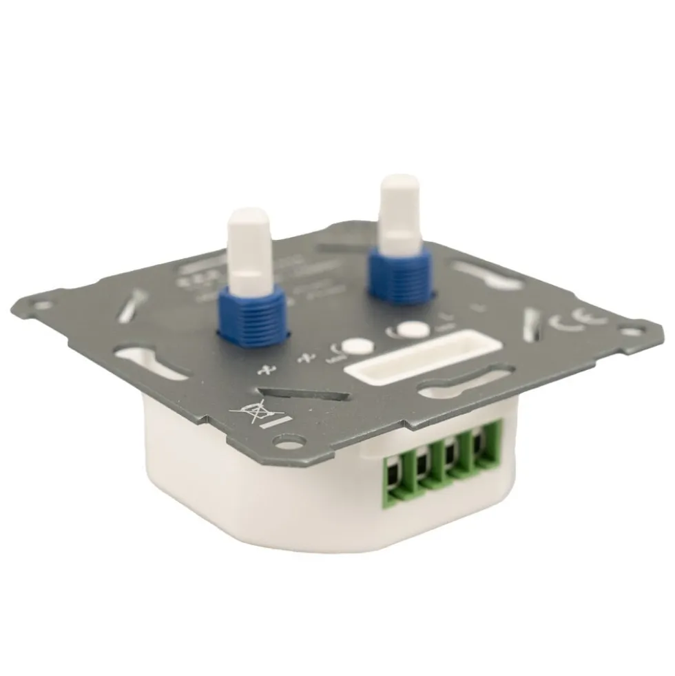 LED Dimmer DUO Einbau - 2x 5-100W - Universal Phasenabschnitt
