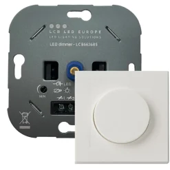 LED Dimmer 5-150W - Universal Phasenabschnitt - Komplettset