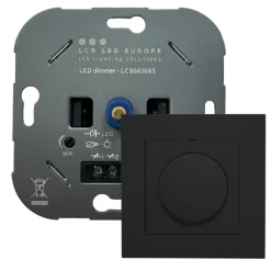 LED Dimmer 0.5-250W - Universal Phasenabschnitt - Komplettset