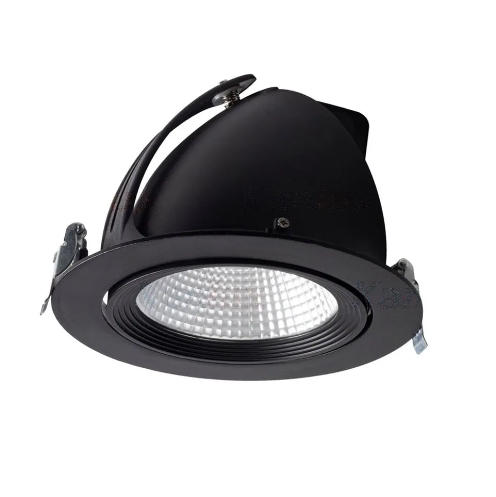 LED Downlight Bananenspot Schwarz - 23W 110Lm pro Watt - 4000K - 3 Jahre Garantie