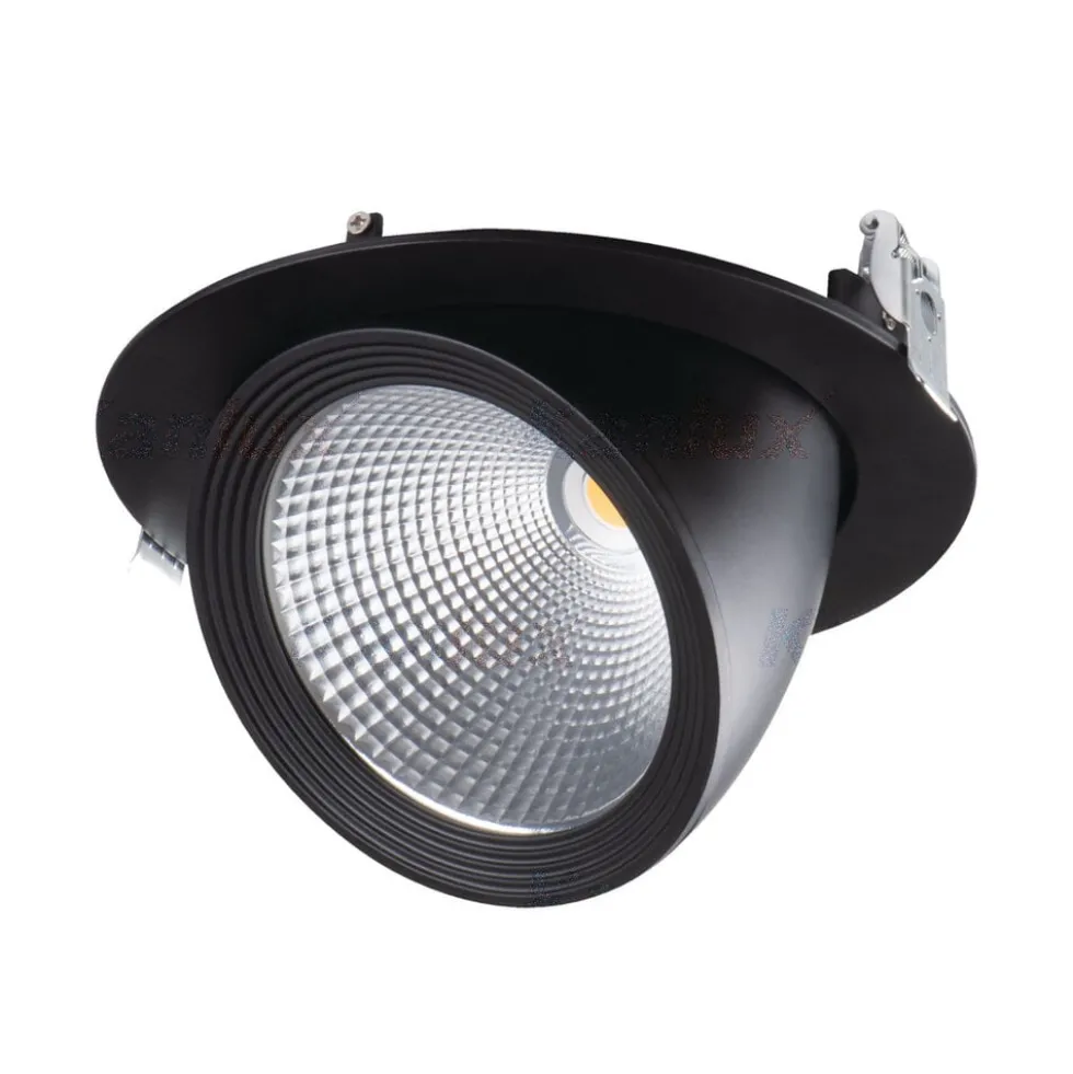LED Downlight Bananenspot Schwarz - 23W 110Lm pro Watt - 4000K - 3 Jahre Garantie