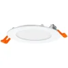 LED Downlight Slim Recess Weiß 8W 550lm 110D - 865 Tageslichtweiß | 120mm - Ausschnitt 105mm