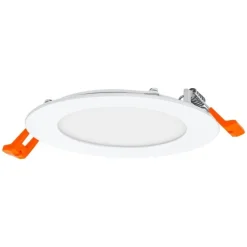 LED Downlight Slim Recess Weiß 8W 550lm 110D - 830 Warmweiß | 120mm - Ausschnitt 105mm