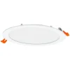LED Downlight Slim Recess Weiß 22W 2000lm 110D - 830 Warmweiß | 225mm - Ausschnitt 200mm