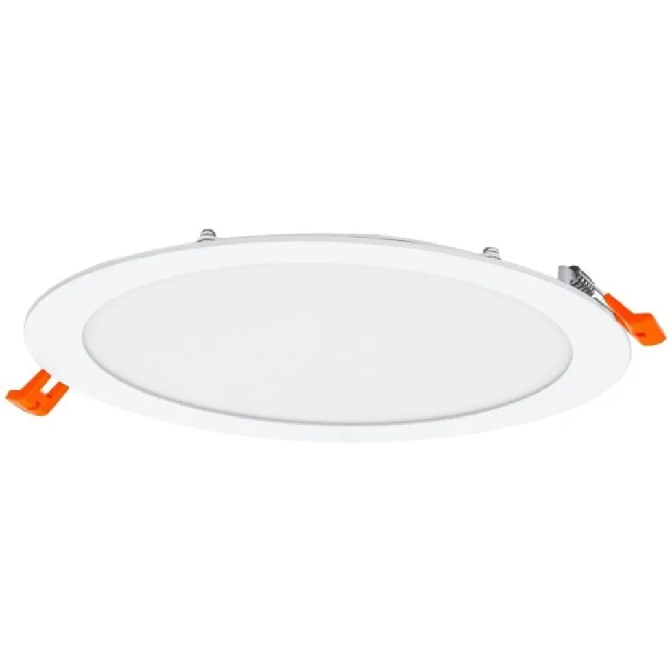 LED Downlight Slim Recess Weiß 22W 2000lm 110D - 830 Warmweiß | 225mm - Ausschnitt 200mm