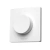 LED-Dreh Dimmer - Aufputz - Wandbedienung - Gehäuse weiß | RF 2.4Ghz - CCT Lichtfarbe steuerbar und dimmbar | MiBoxer