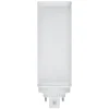 LED Dulux T/E HF & AC Mains 230v - 10W 990Lm - 3000K 830 Warmweiß | 4-Pin GX24Q-3 | Ersatz für 26 W