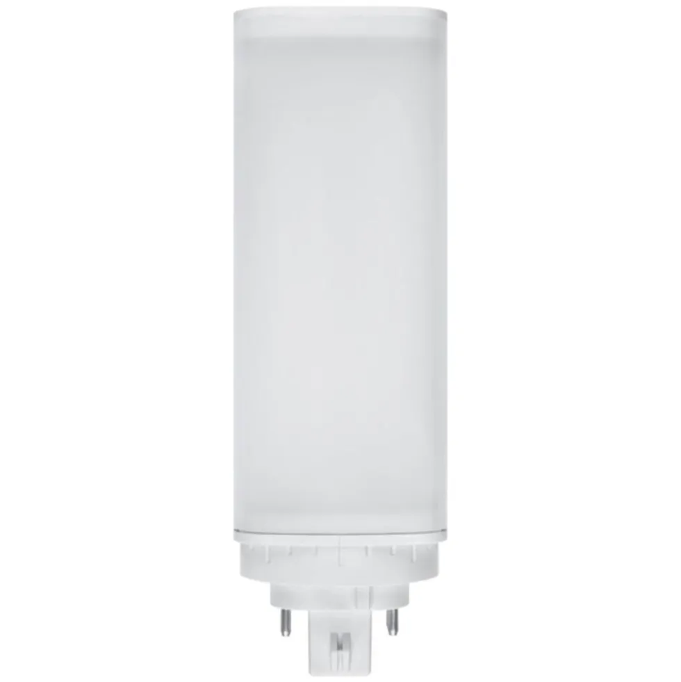 LED Dulux T/E HF & AC Mains 230v - 10W 990Lm - 3000K 830 Warmweiß | 4-Pin GX24Q-3 | Ersatz für 26 W