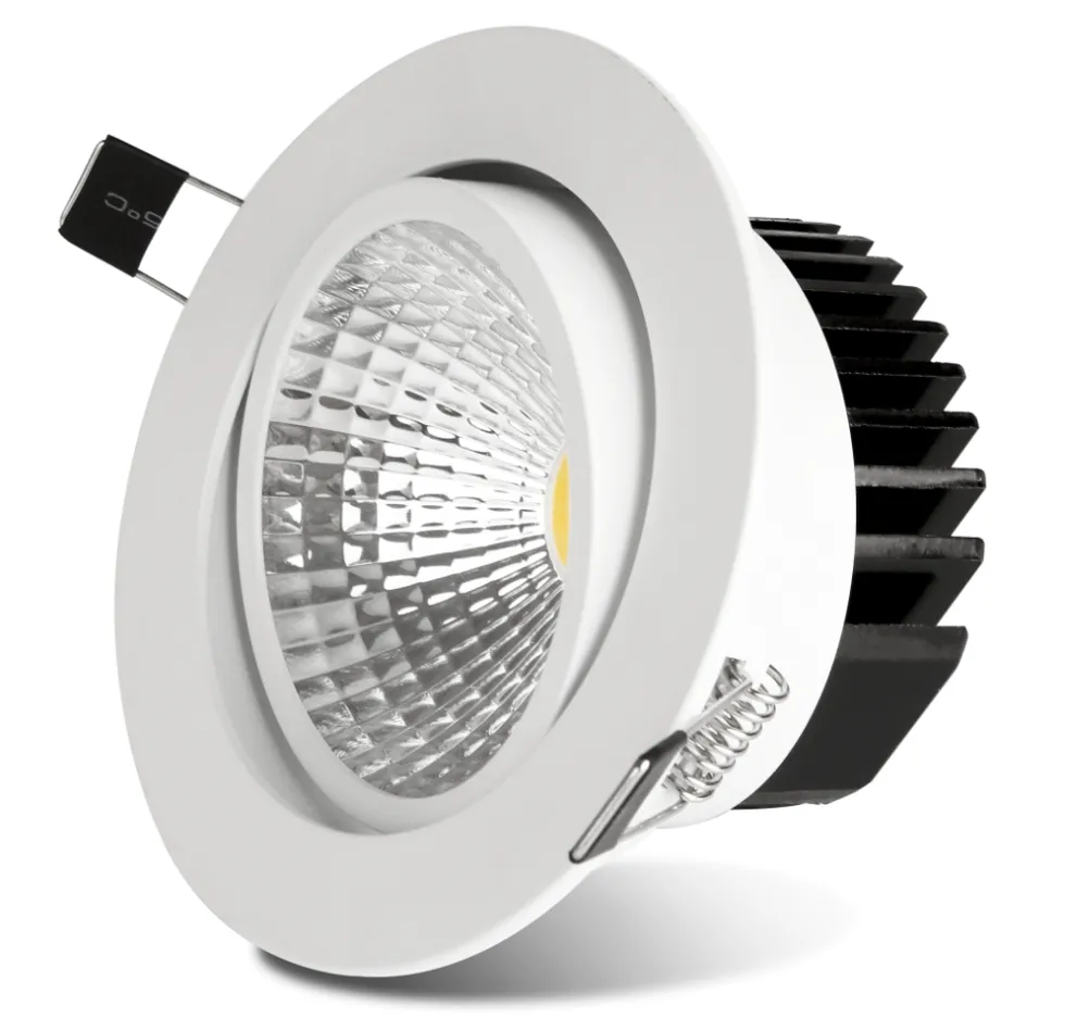 LED Einbauspot dimmbar - 3W entspricht 25W - 2700K Warmweiß - schwenkbar