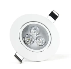 LED Einbauspot dimmbar - 3W entspricht 25W - 4000K Neutralweiß - schwenkbar