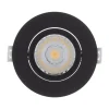 LED Einbauspot HYDRA - 6W - 3000K Warmweiß - dimmbar - Schwarz