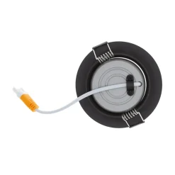 LED Einbauspot HYDRA - 6W - 3000K Warmweiß - dimmbar - Schwarz