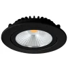 LED Einbauspot Schwarz - 5W dimmbar - Sägegröße 75mm Außengröße 85mm