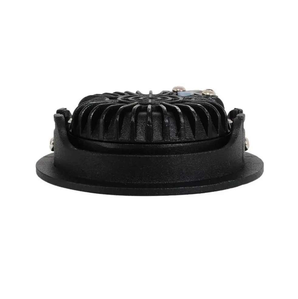LED Einbauspot Schwarz - 5W dimmbar - Sägegröße 75mm Außengröße 85mm
